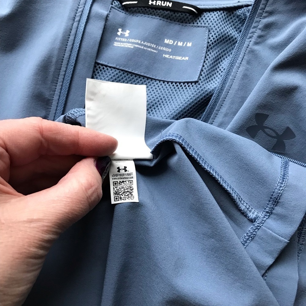 Pre-Loved Under Armour Run lightweight jacket - Picture 4 of 4